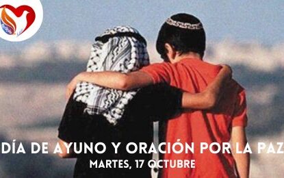 La CEE se une al día de ayuno y oración por la paz | 17 octubre