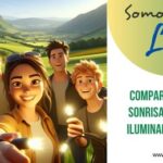 Somos luz compartiendo sonrisas para iluminar el día